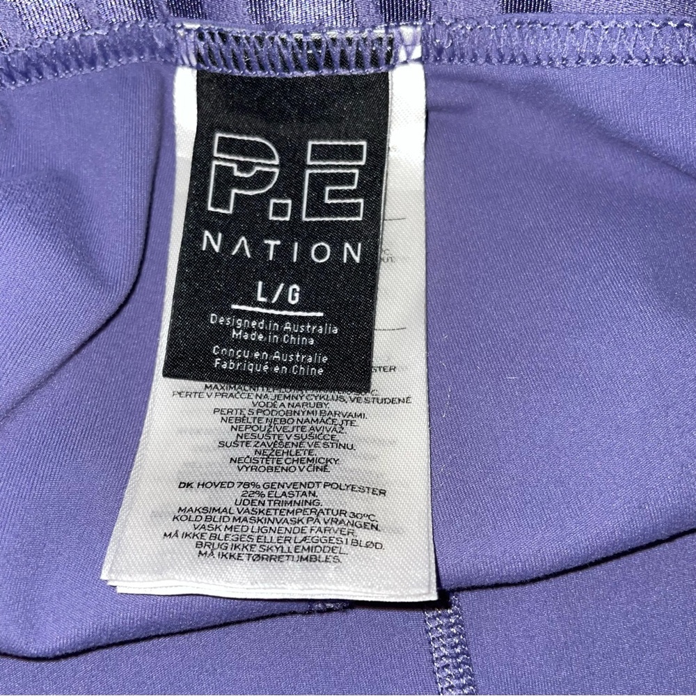 P:E nation short size L - Picture 10 of 10
